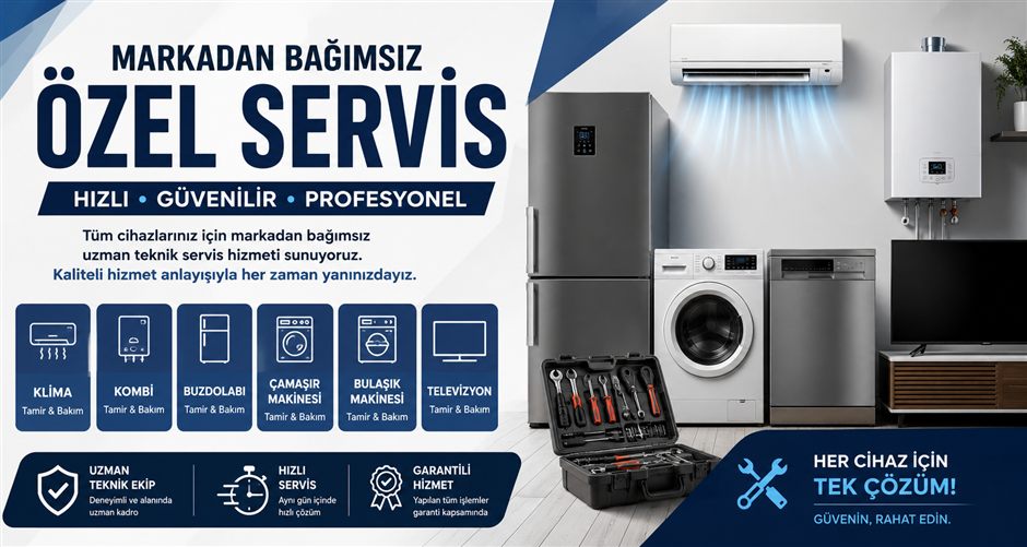 Şarkikaraağaç Beyaz Eşya Servisi — klima, kombi ve beyaz eşya servisi
